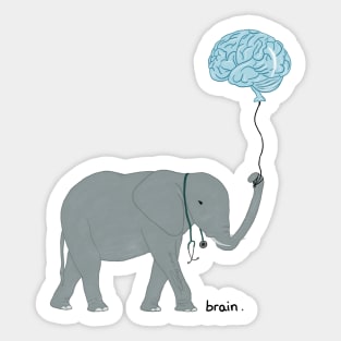 Elephant Doctor Sticker